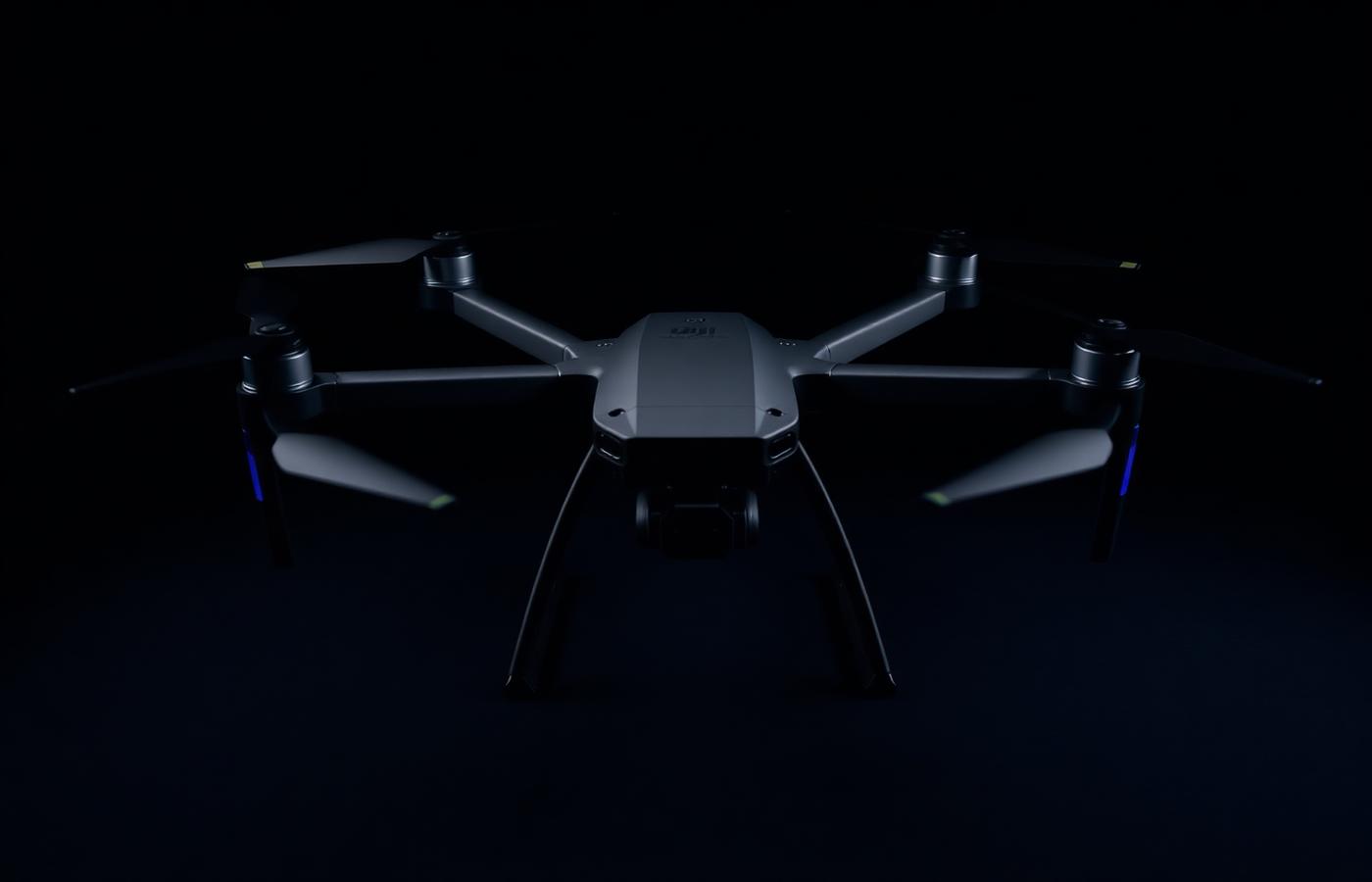 Enterprise drone boven een industriële site in België